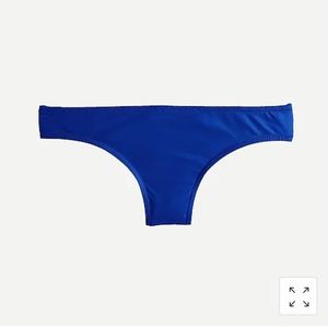 JCrew NWT Bikini Bottom, Large, color regal blue